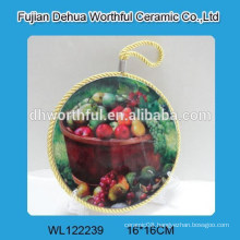 Popular ceramic pot holder with fruit design